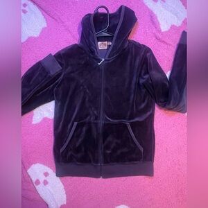 Juicy Couture Kids Velvet Purple Jacket size medium